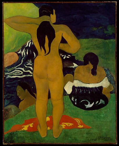 Tahitian Women Bathing
