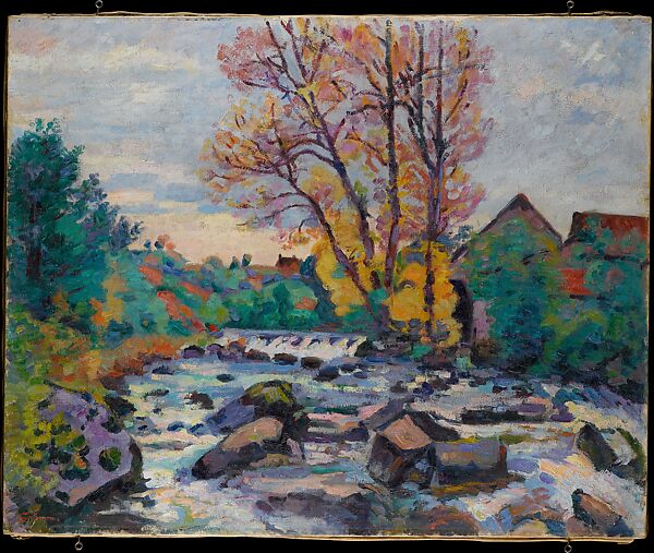 The Bouchardon Mill, Crozant, Armand Guillaumin  French, Oil on canvas