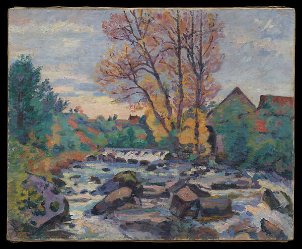 The Bouchardon Mill, Crozant, Armand Guillaumin (French, Paris 1841–1927 Orly), Oil on canvas 