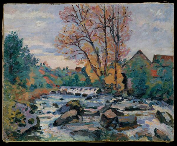 The Bouchardon Mill, Crozant, Armand Guillaumin (French, Paris 1841–1927 Orly), Oil on canvas
