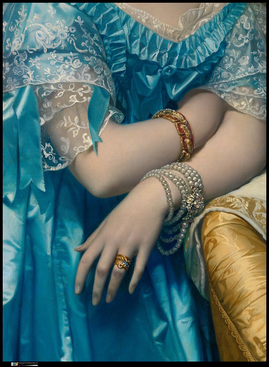 Joséphine-Éléonore-Marie-Pauline de Galard de Brassac de Béarn (1825–1860), Princesse de Broglie, Jean Auguste Dominique Ingres (French, Montauban 1780–1867 Paris), Oil on canvas