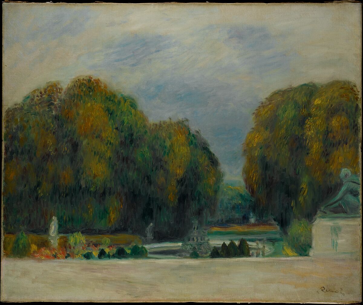 Versailles, Auguste Renoir (French, Limoges 1841–1919 Cagnes-sur-Mer), Oil on canvas