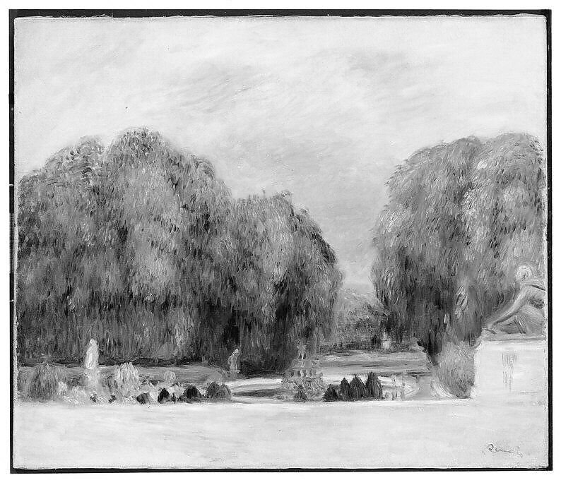 Versailles, Auguste Renoir (French, Limoges 1841–1919 Cagnes-sur-Mer), Oil on canvas