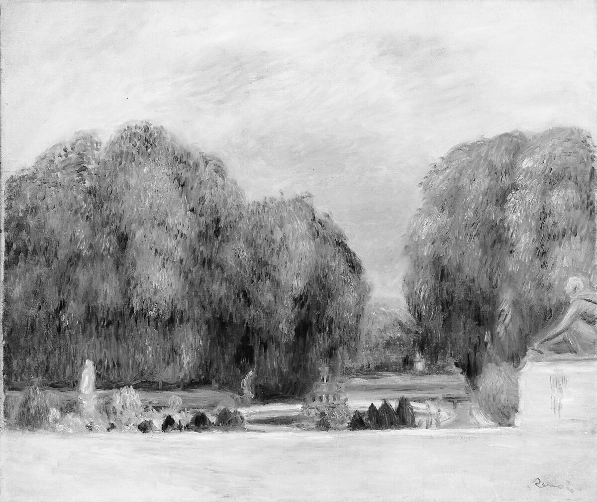 Versailles, Auguste Renoir (French, Limoges 1841–1919 Cagnes-sur-Mer), Oil on canvas