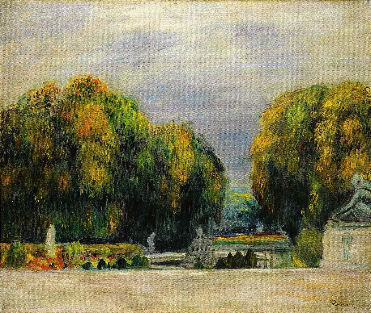 Versailles, Auguste Renoir (French, Limoges 1841–1919 Cagnes-sur-Mer), Oil on canvas