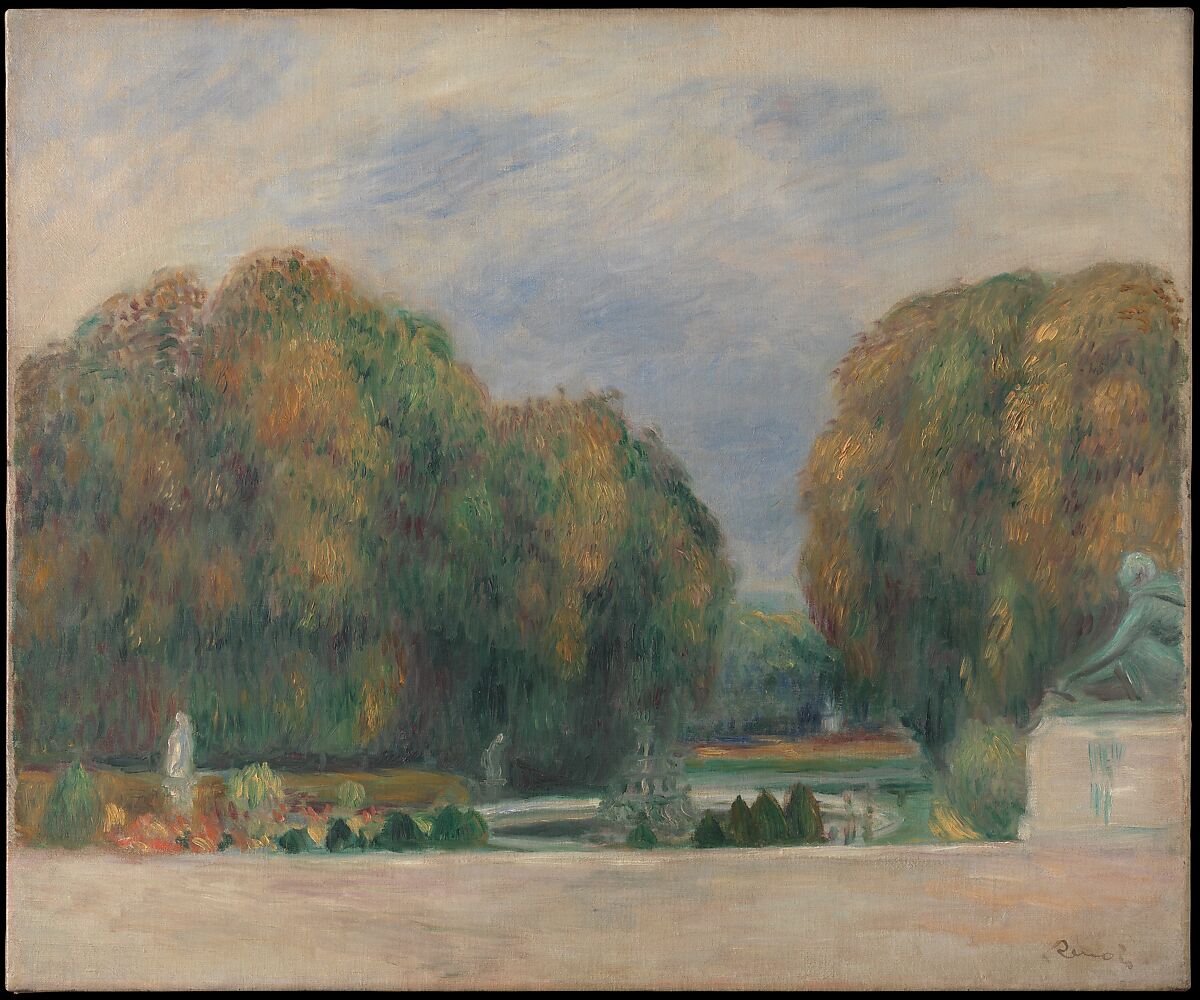 Versailles, Auguste Renoir (French, Limoges 1841–1919 Cagnes-sur-Mer), Oil on canvas