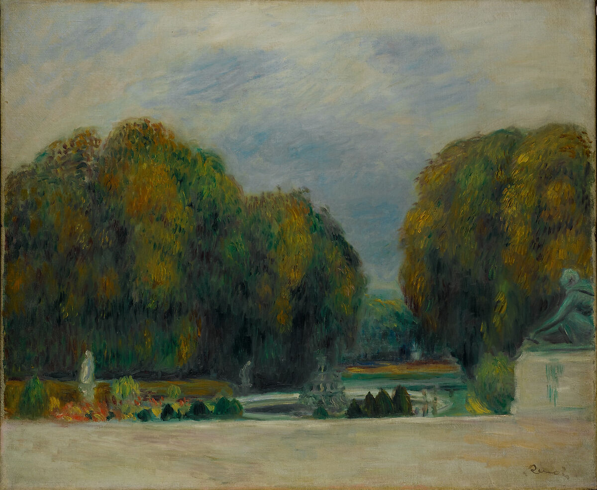 Versailles, Auguste Renoir (French, Limoges 1841–1919 Cagnes-sur-Mer), Oil on canvas