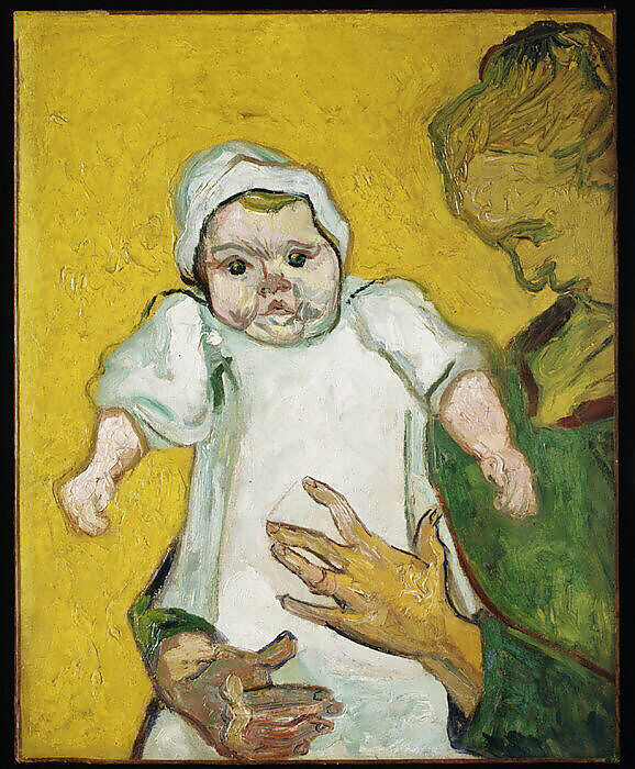 Madame Roulin and Her Baby, Vincent van Gogh (Dutch, Zundert 1853–1890 Auvers-sur-Oise), Oil on canvas