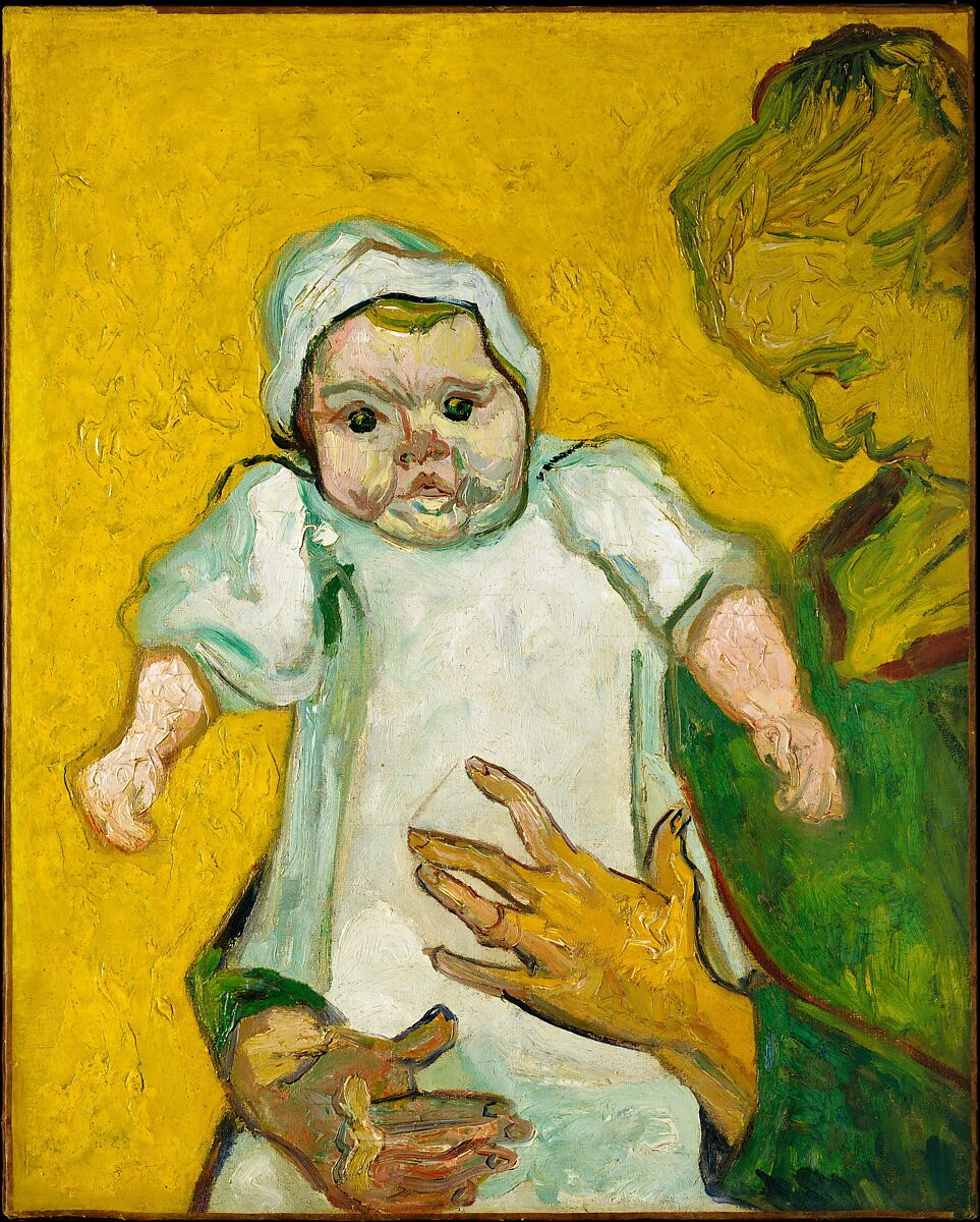 Madame Roulin and Her Baby, Vincent van Gogh (Dutch, Zundert 1853–1890 Auvers-sur-Oise), Oil on canvas 