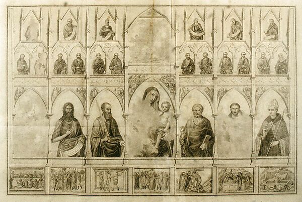 The Last Supper, Ugolino da Siena (Ugolino di Nerio) (Italian, Siena, active by 1317–27), Tempera and gold on wood