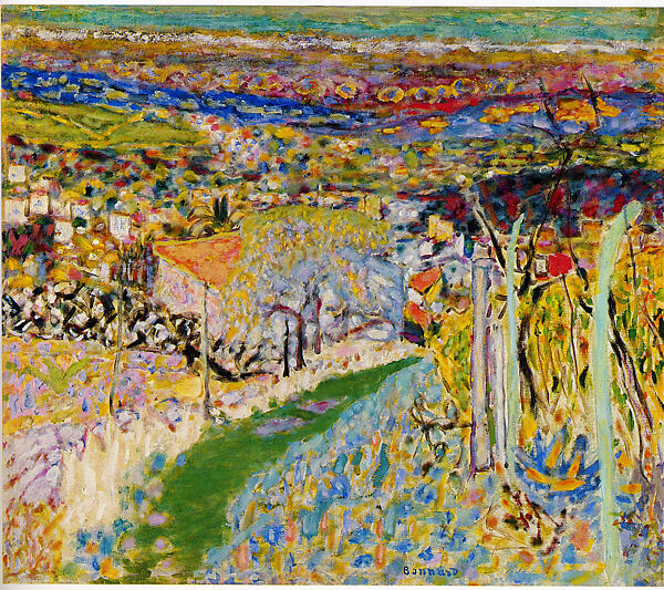 Pierre Bonnard - Landscape in the South (Le Cannet) - The