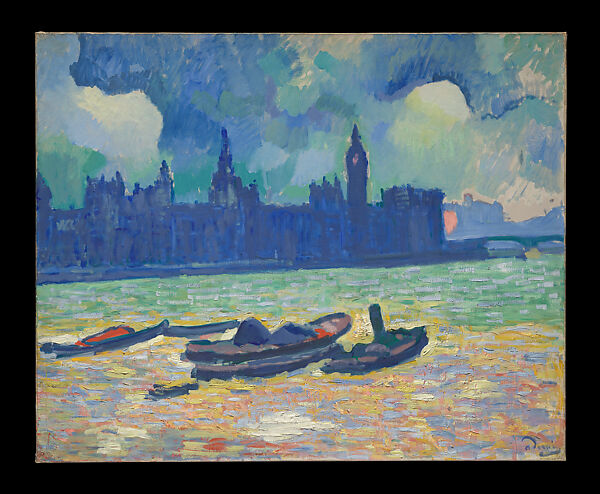 The Palace of Westminster, André Derain (French, Chatou 1880–1954 Garches), Oil on canvas 