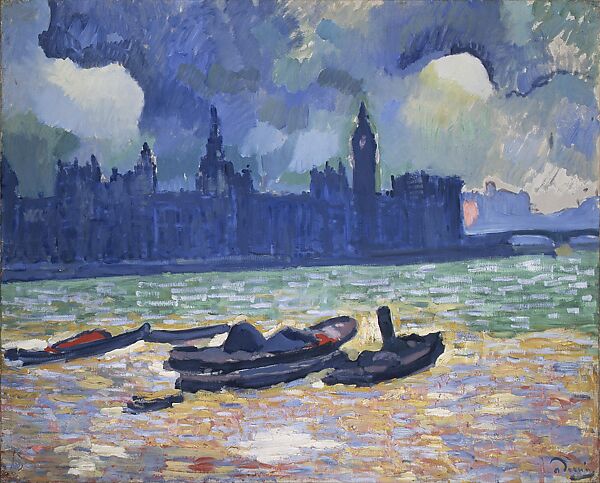 The Palace of Westminster, André Derain (French, Chatou 1880–1954 Garches), Oil on canvas