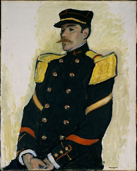 Sergeant of the Colonial Regiment, Albert Marquet (French, Bordeaux 1875–1947 Paris), Oil on canvas 