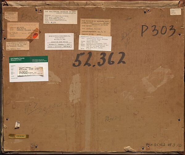 Olive Trees at Collioure, Henri Matisse (French, Le Cateau-Cambrésis 1869–1954 Nice), Oil on canvas