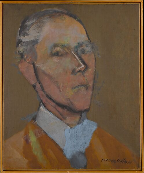 Self Portrait, Jacques Villon (French, Damville 1875–1963 Puteaux), Oil on canvas