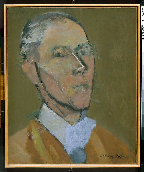 Self Portrait, Jacques Villon (French, Damville 1875–1963 Puteaux), Oil on canvas
