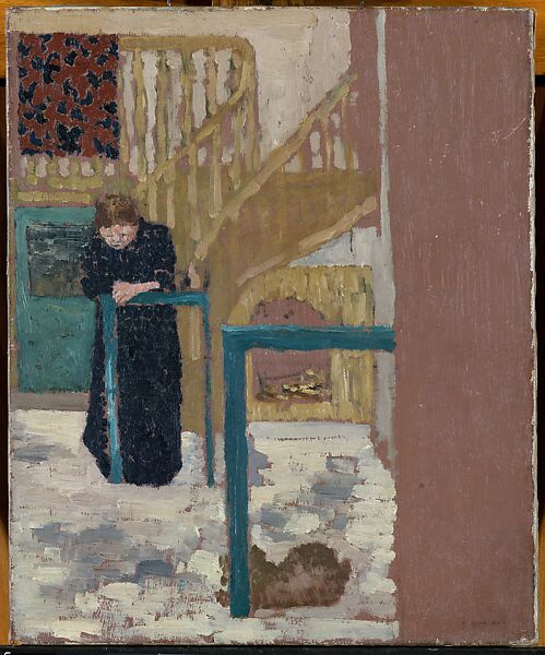 Edouard Vuillard | Mme Vuillard in a Set Designer's Studio | The