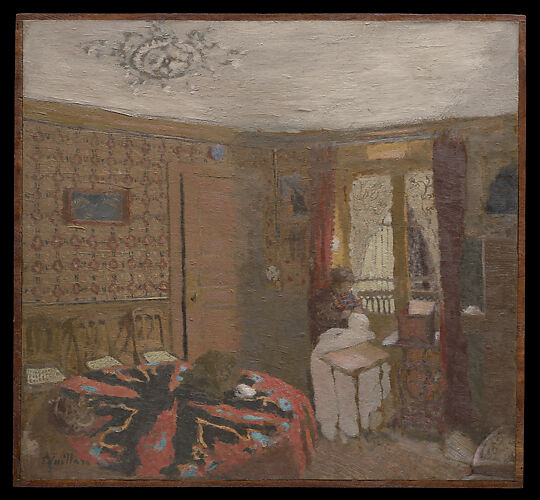 Mme Vuillard Sewing by the Window, rue Truffaut