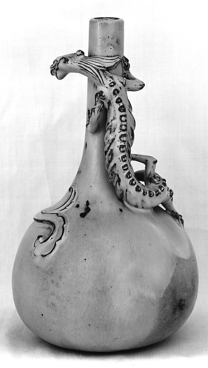 Vase, Stoneware (possibly glazed Yixing ware), China 