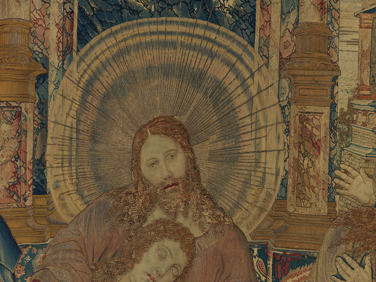 The Last Supper, Designed by Bernard van Orley (Netherlandish, Brussels ca. 1492–1541/42 Brussels), Wool, silk, silver-gilt thread.