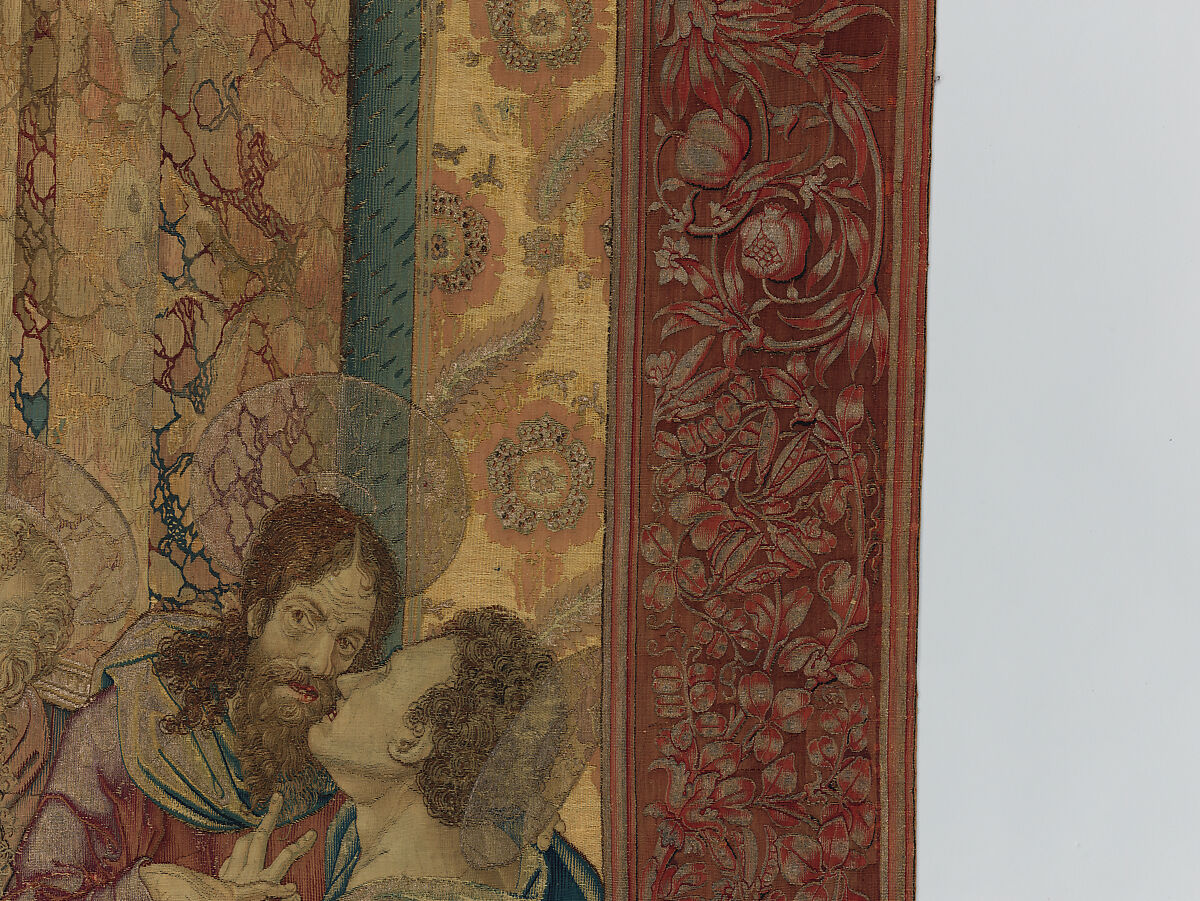 The Last Supper, Designed by Bernard van Orley (Netherlandish, Brussels ca. 1492–1541/42 Brussels), Wool, silk, silver-gilt thread.