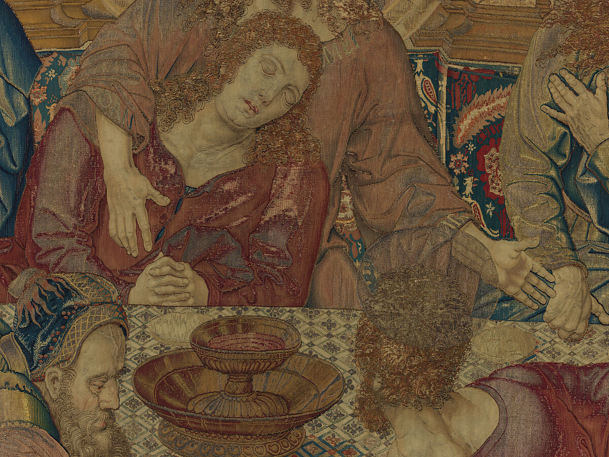 The Last Supper, Designed by Bernard van Orley (Netherlandish, Brussels ca. 1492–1541/42 Brussels), Wool, silk, silver-gilt thread.