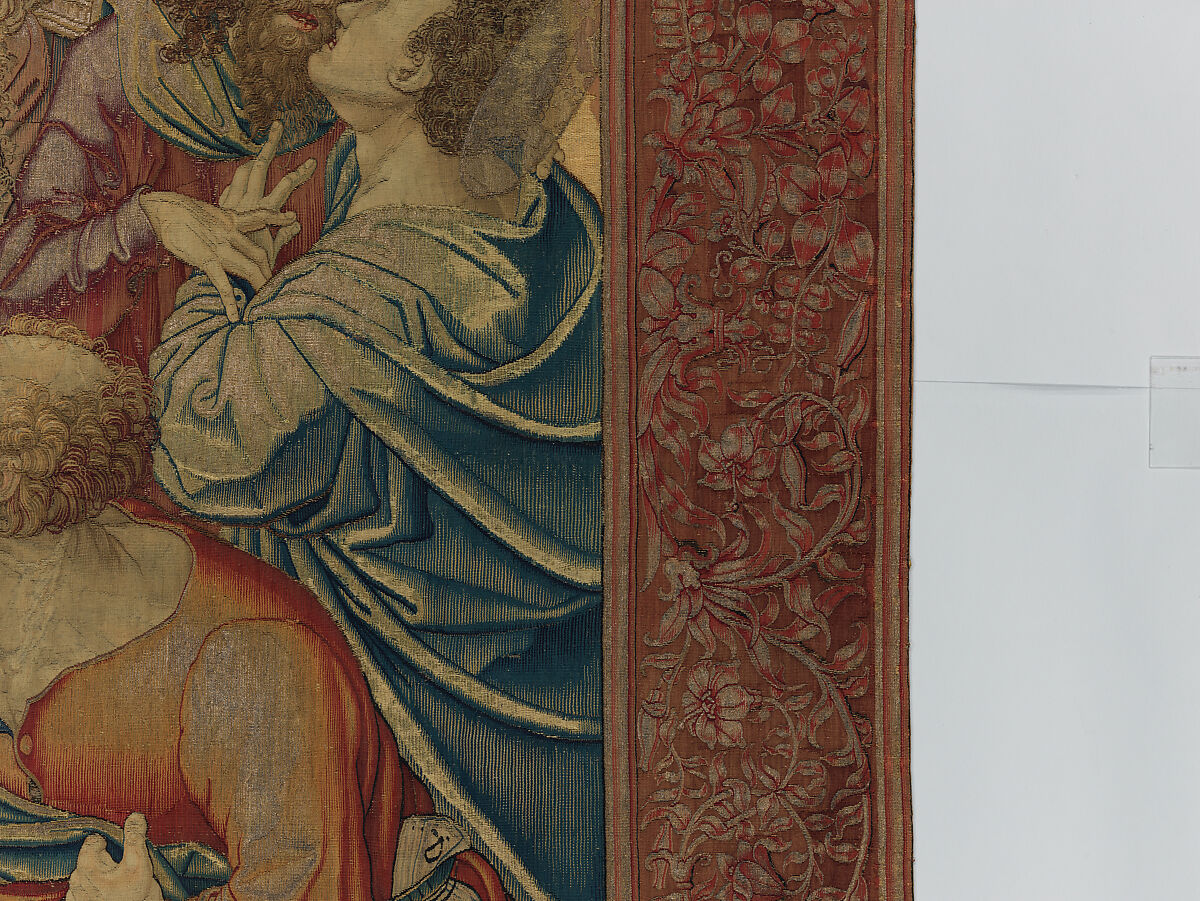 The Last Supper, Designed by Bernard van Orley (Netherlandish, Brussels ca. 1492–1541/42 Brussels), Wool, silk, silver-gilt thread.