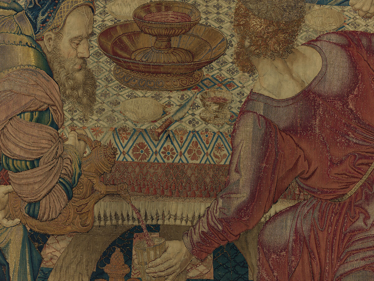 The Last Supper, Designed by Bernard van Orley (Netherlandish, Brussels ca. 1492–1541/42 Brussels), Wool, silk, silver-gilt thread. 