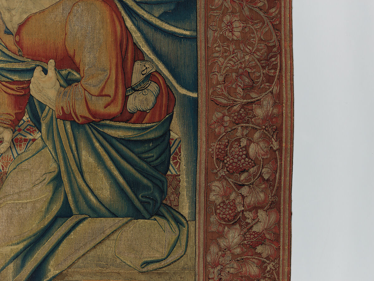 The Last Supper, Designed by Bernard van Orley (Netherlandish, Brussels ca. 1492–1541/42 Brussels), Wool, silk, silver-gilt thread.