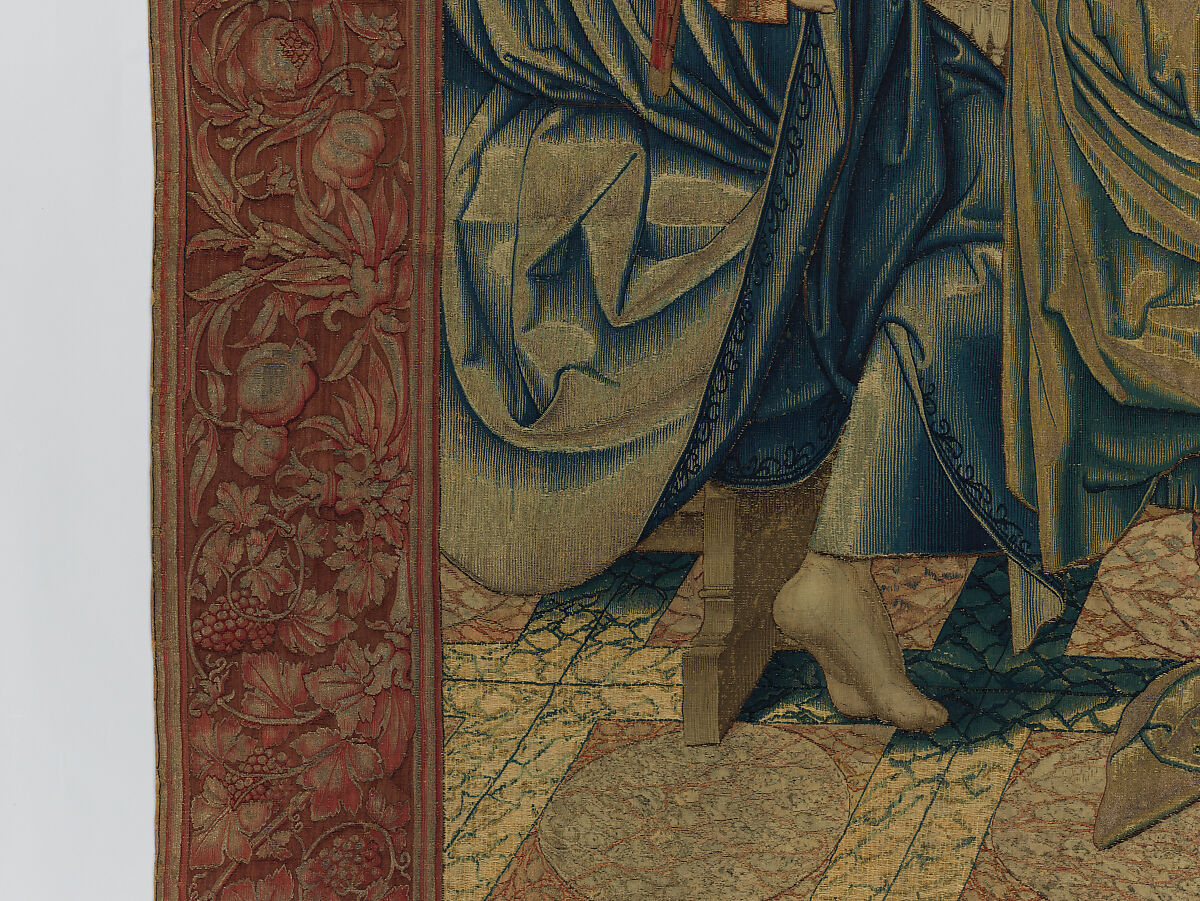 The Last Supper, Designed by Bernard van Orley (Netherlandish, Brussels ca. 1492–1541/42 Brussels), Wool, silk, silver-gilt thread.