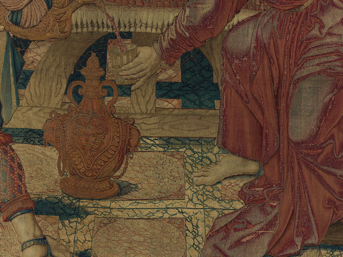 The Last Supper, Designed by Bernard van Orley (Netherlandish, Brussels ca. 1492–1541/42 Brussels), Wool, silk, silver-gilt thread.