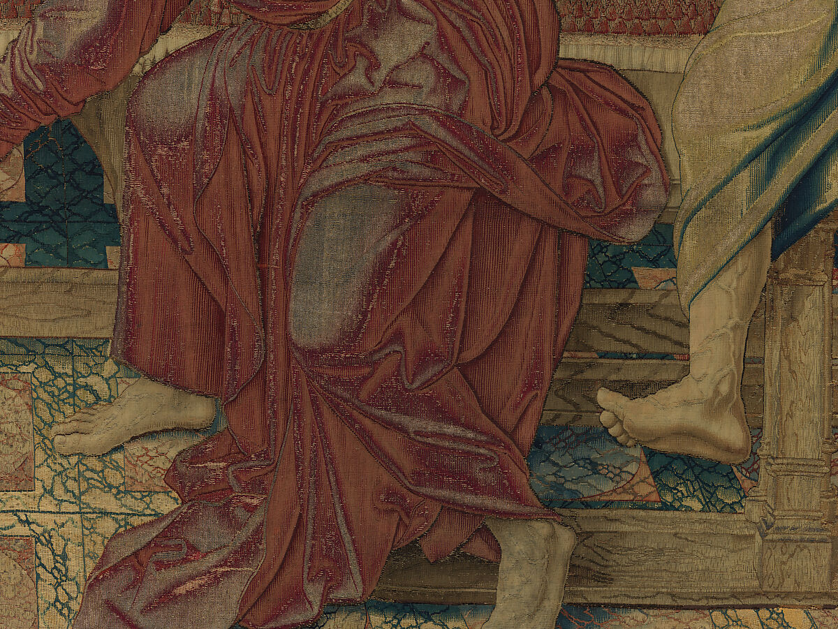 The Last Supper, Designed by Bernard van Orley (Netherlandish, Brussels ca. 1492–1541/42 Brussels), Wool, silk, silver-gilt thread.