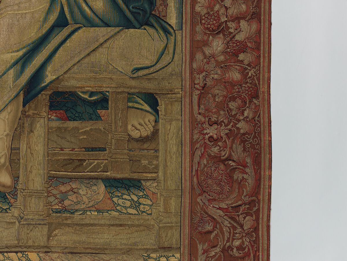 The Last Supper, Designed by Bernard van Orley (Netherlandish, Brussels ca. 1492–1541/42 Brussels), Wool, silk, silver-gilt thread.