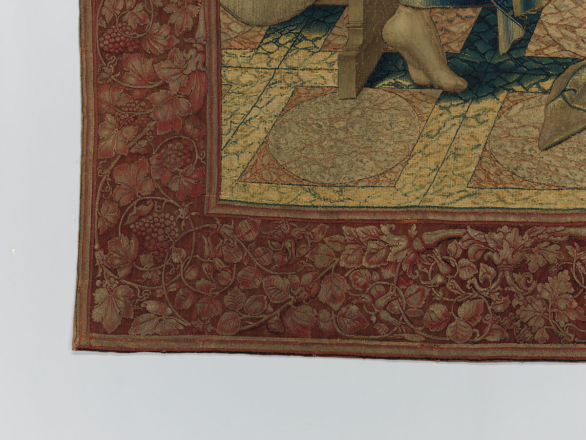 The Last Supper, Designed by Bernard van Orley (Netherlandish, Brussels ca. 1492–1541/42 Brussels), Wool, silk, silver-gilt thread.