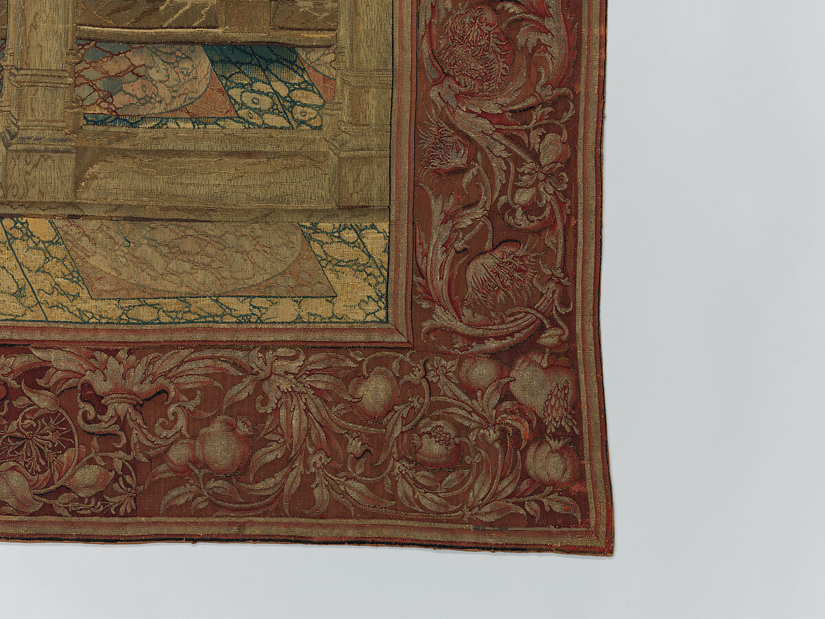 The Last Supper, Designed by Bernard van Orley (Netherlandish, Brussels ca. 1492–1541/42 Brussels), Wool, silk, silver-gilt thread.