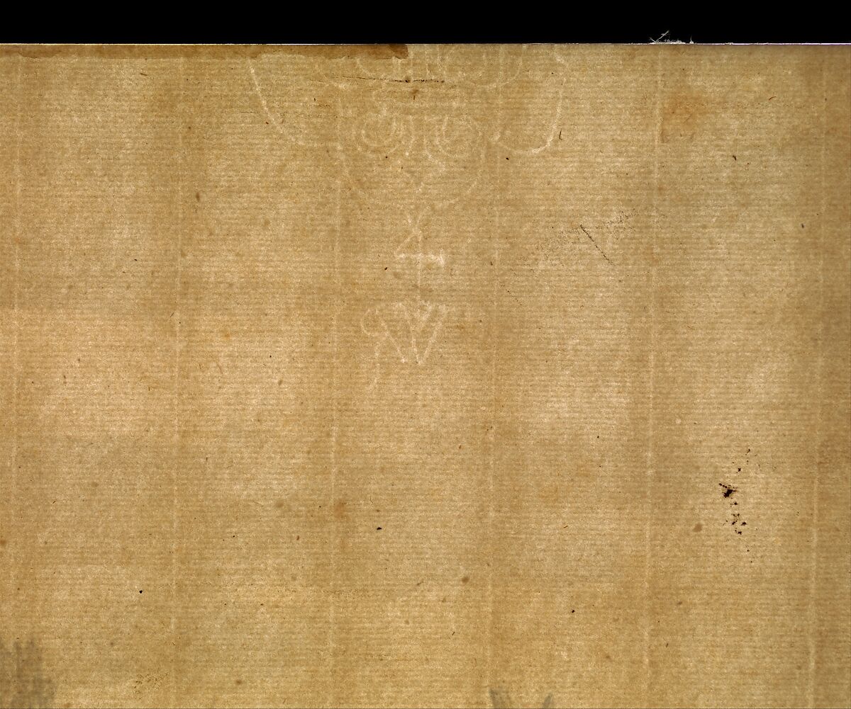 View of the Groote Kerk in Dordrecht from the River Maas, Aelbert Cuyp (Dutch, Dordrecht 1620–1691 Dordrecht), Black chalk and moistened black chalk, gray wash (mainly in the clouds, water and sails), greenish yellow and grayish green wash (in the trees and under the houses at the left), and touches of brown chalk (in and under the houses at the left and on the large sailboat).