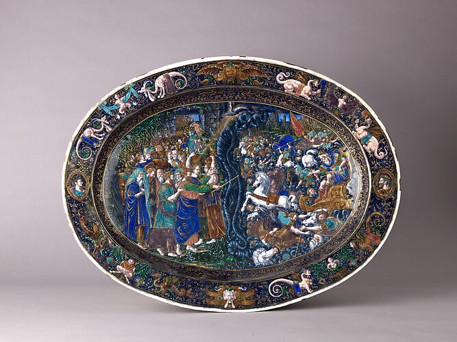 Dish: The Destruction of the Hosts of Pharaoh