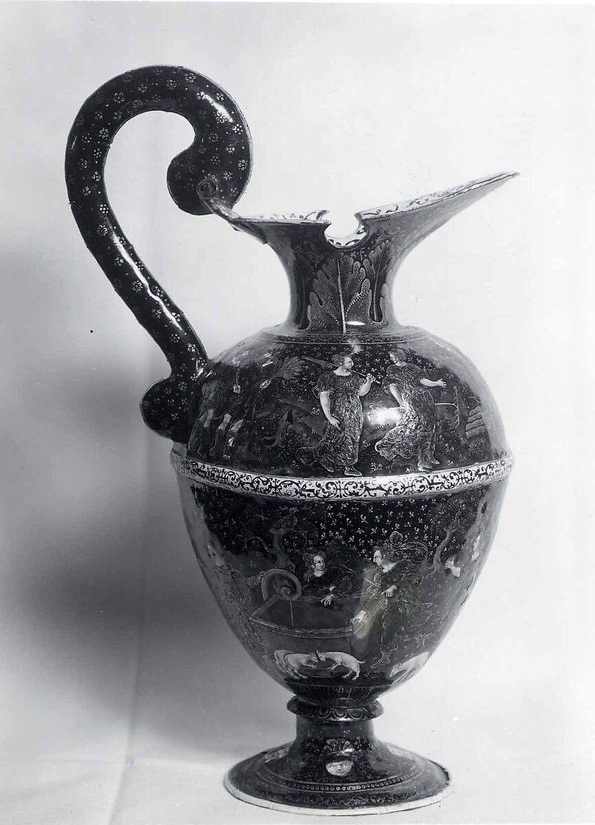 Triumph of Ceres, Suzanne de Court (French, active 1575–1625), Painted enamel, partly gilt and partly silvered, on copper