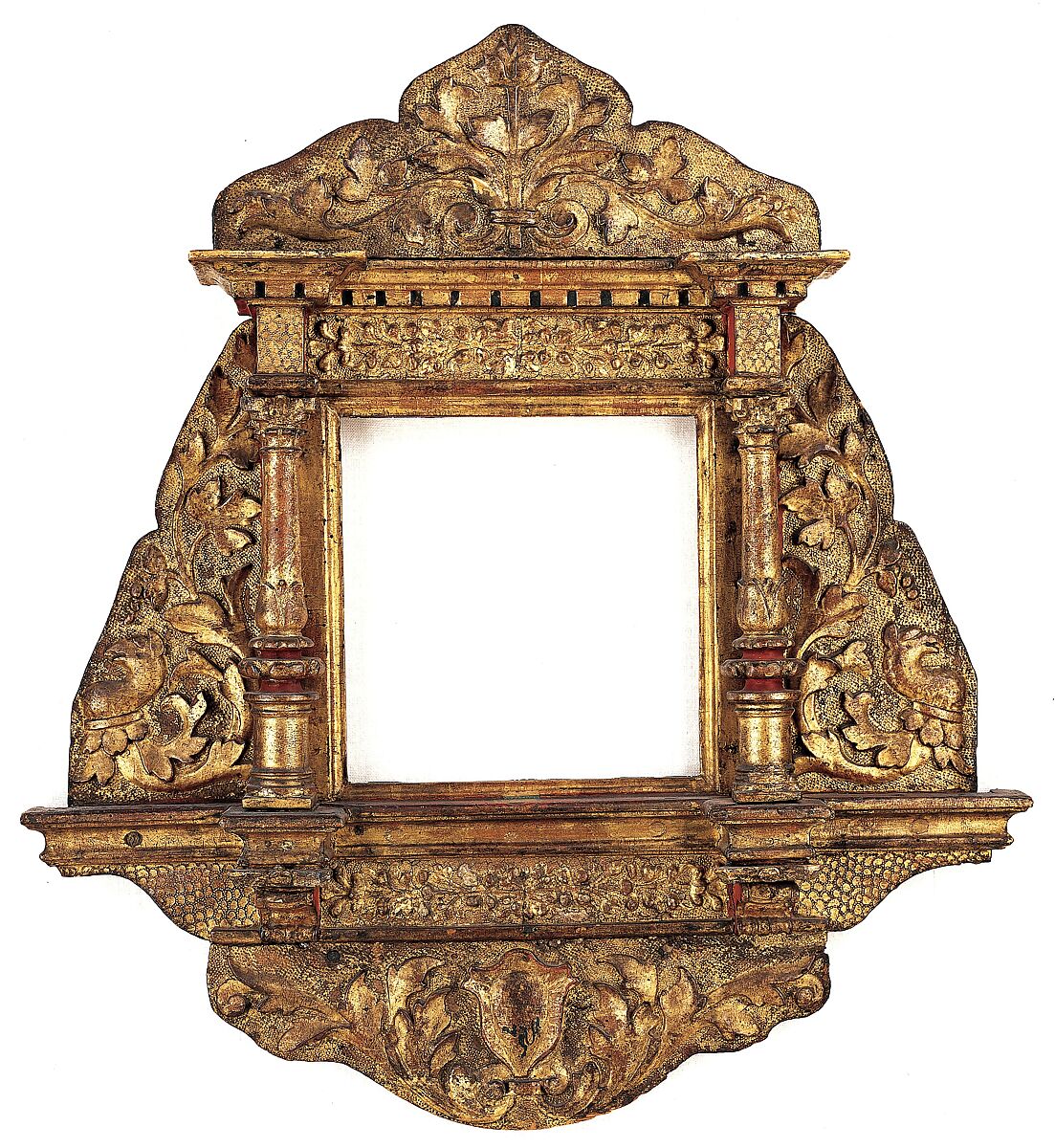 Restello, Poplar. Carved, gilt; orangebole, blue and red tempera. , Italian, Venice