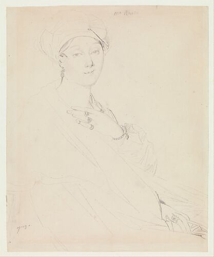 Portrait of Madame Rhode (Rhoda?)