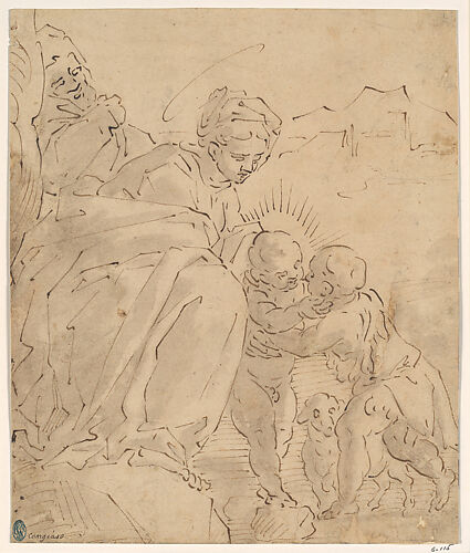 The Holy Family with the Young Saint John the Baptist