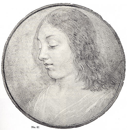 Head of a Young Woman, Attributed to Lorenzo di Credi (Lorenzo d'Andrea d'Oderigo) (Italian, Florence 1456/59–1536 Florence), Metalpoint, heightened with white, on pink prepared paper; profile retouched in brownish chalk, hair retouched in black chalk, and highlights added to bust, all by a later hand.