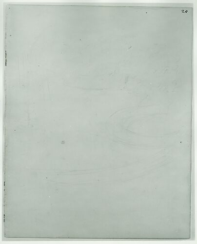 24r. A fountain in the Public Garden; 24v. Blank