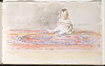 Sketchbook: Paris, Amsterdam, The Hague, and London, David Levine (American, Brooklyn, New York 1926–2009 New York), pencil, pen and ink , wash and watercolor