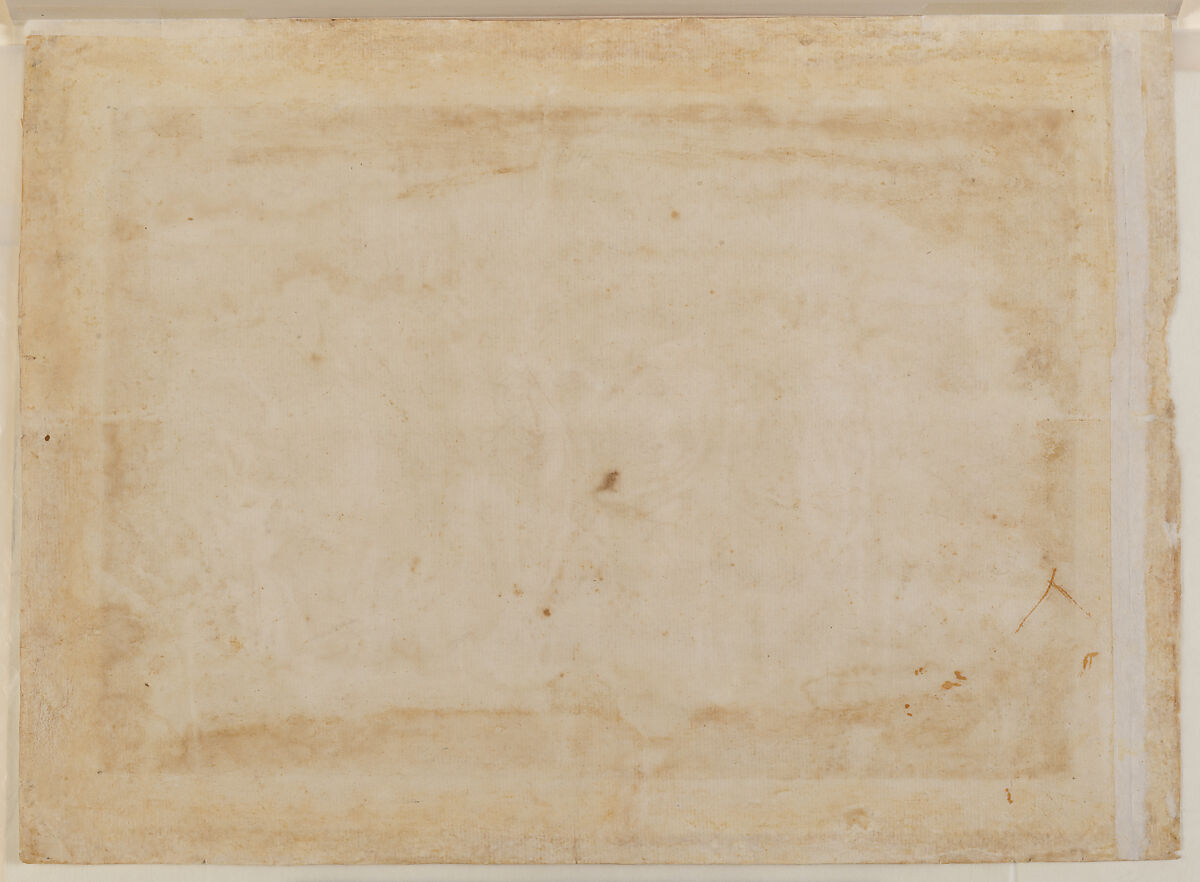 "In Piazza", Giovanni Domenico Tiepolo (Italian, Venice 1727–1804 Venice), Pen and brown ink, brown wash, over black chalk