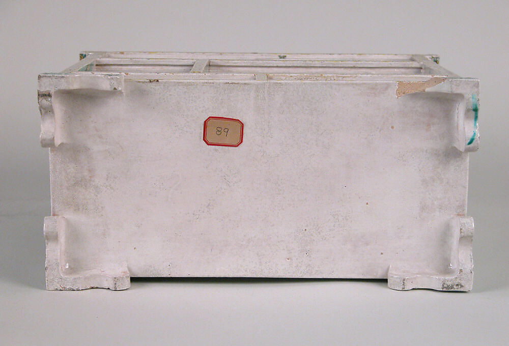 Cabinet, Genemon, Porcelain decorated in enamels (Hizen ware, Kutani type), Japan