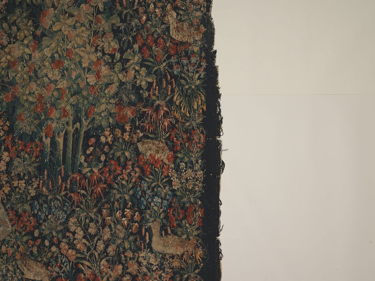 The Falcon Hunt, Wool, and silk in slit tapestry weave with some non-horizontal or eccentric wefts., Southern Netherlands