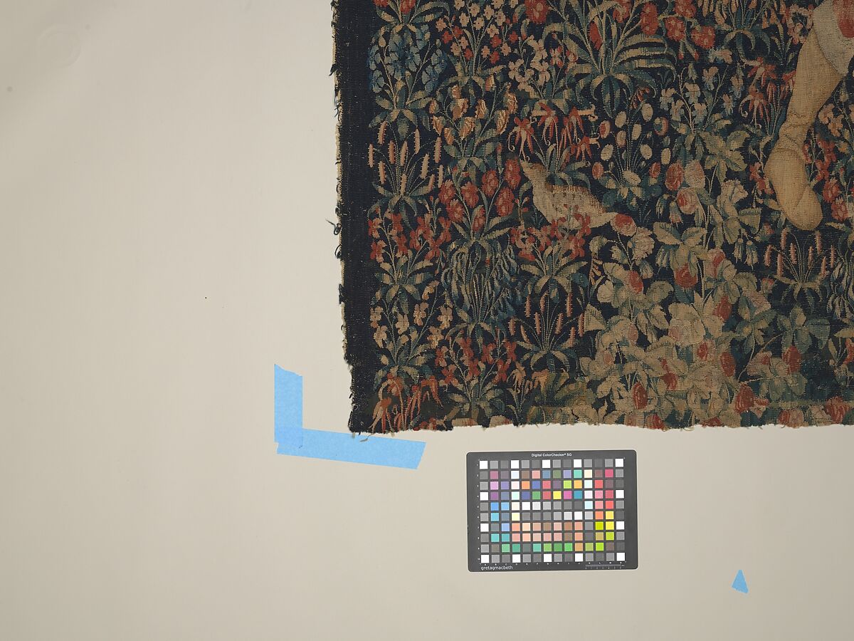 The Falcon Hunt, Wool, and silk in slit tapestry weave with some non-horizontal or eccentric wefts., Southern Netherlands
