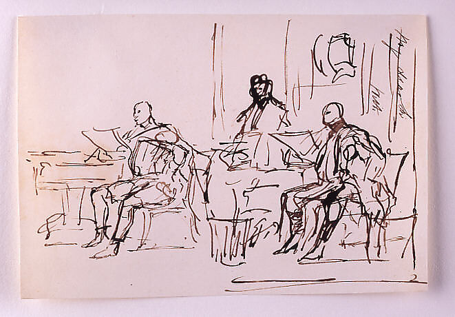 Studies for "Frederick, Duke of York and Albany", Sir David Wilkie (British, Cults, Scotland 1785–1841 off Gibraltar), Pen and black ink on white paper